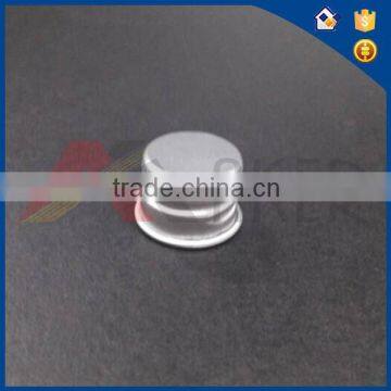 Newest Aluminum Lid Glass jar Plastic Cup with lid