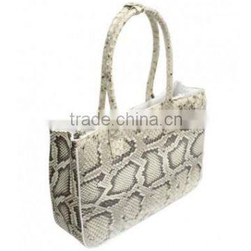Python leather handbag SPH-010