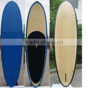 Hot wholesale cheap half bamboo sup board