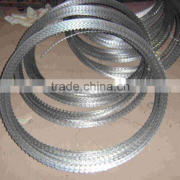 coiled plastic coated steel wire rope