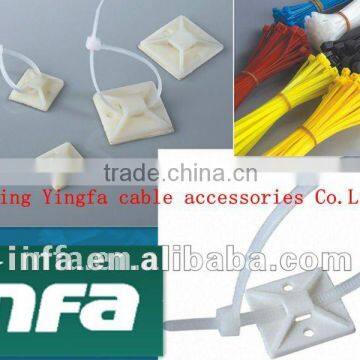 self-adhesive tie mounts nylon push mount tie
