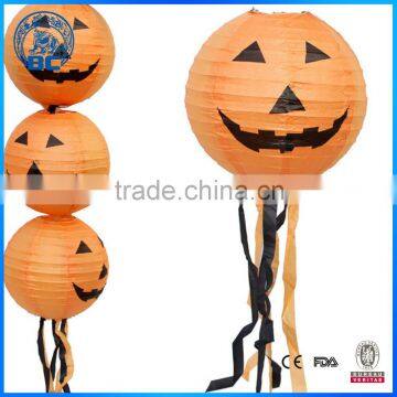 Pumpkin Paper Lampion Party Halloween Paper Lantern Halloween Ghost Paper Lamp Wholesale