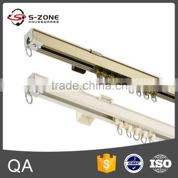 Drapery Curtain Aluminum Wall Mounted Curtain Rail photo-3