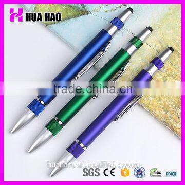 best sellig multifunctional colorful plastic ball pens with printed logo for promotional