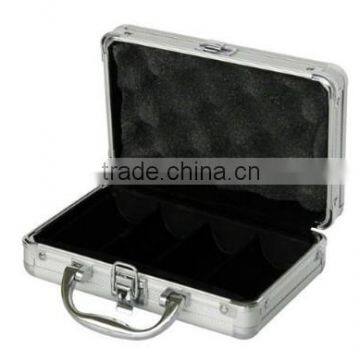11.5g 100 Pcs Poker Set Casino Set in Slivery Aluminium Case for Game photo-3