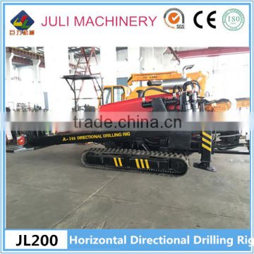 High quality 200kN pullforce JL200 Underground horizontal directional drilling machine/rig for sale