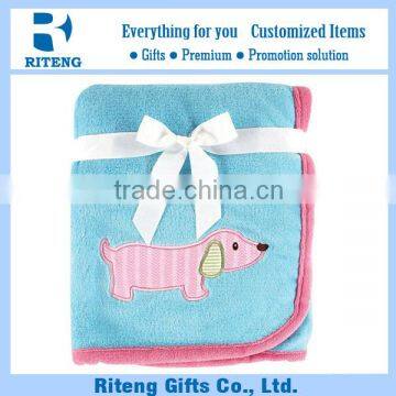 2015 Super Quality Receiving Fleece Baby Blanket Handmade