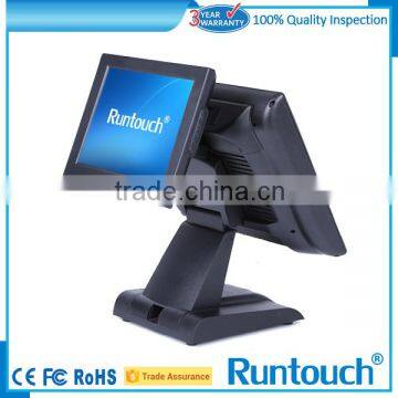 Runtouch RT-6800 Alibaba EPOS TILL 15" Dual Display and MSR Touch Screen POS System