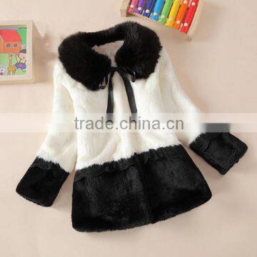 kids winter fur coats china supplier