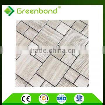 Greenbond brand Taizhou supplier mosaic colorful facade in aluminum composite panel