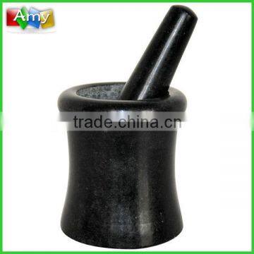 Black Granite Mortar And Pestle