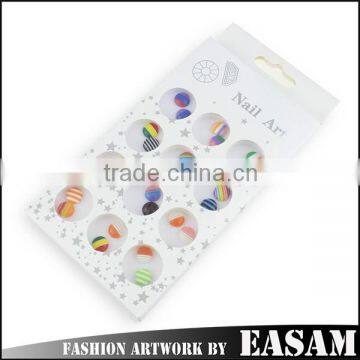 Easam kawaii candy color nail plastic nail decoration