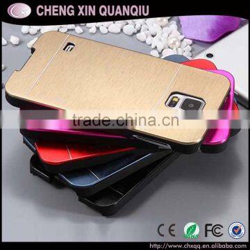 [CX]Mobile Phone Case For Samsung Galaxy S5 MOTOMO Brushed Metal Case Covers