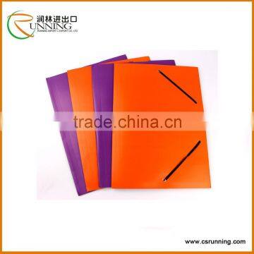 A4 paper portfolio folder cardboard file folders with a string lock