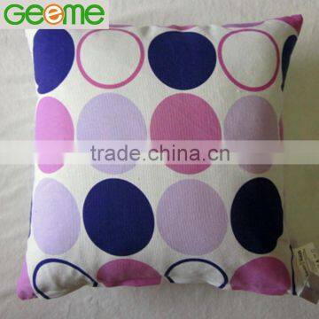 Printed Cotton Canvas Cushion Pillow