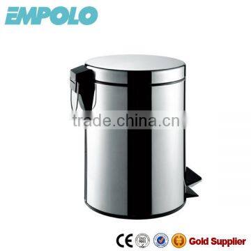 Dustbin Decoration 12L Recycling Stainless Steel Trash Cans 7012