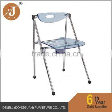 Portable Plastic Folding Chair Cheap Acrylic Dining Chairs