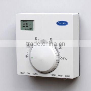 OEM abs plastic shell for carrier thermostat with knot box, plastic housing abs cover