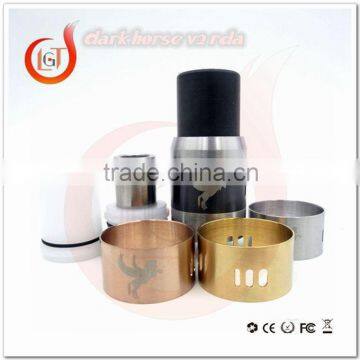 Dark horse v2 rda vape  china www.x atomizer new products 2016 cf dark horse rda clone, mini dark horse rda meth vaporize