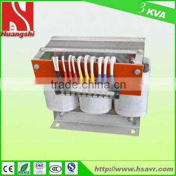 3 phase 3kva auto transformer 380v to 220v