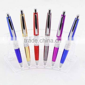 Silver Ring Pressurized Ballpoint Pen Promotional Pen High Quality photo-2