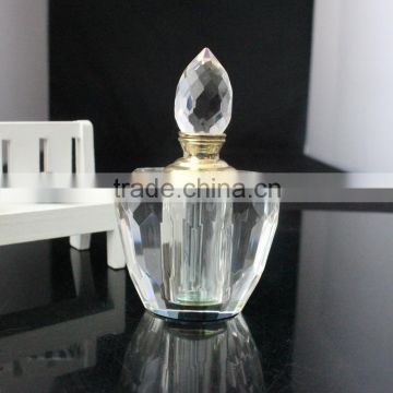 custom glass crystal bottles wholesale for perfume