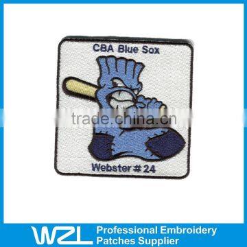 2015 Professional Embroidered Patch Woven Embroidery Heat Transfer Patch Quality Choice photo-3
