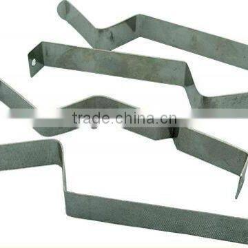 Galvanized plate spring