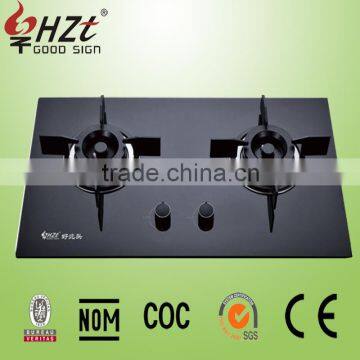 2016 home appliances 2 Burners brass burner Gas Stove