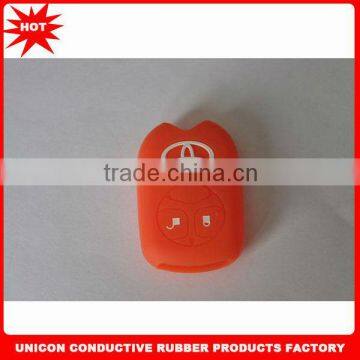 hot silicone car key cover for Toyota