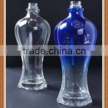 Customer choose quality wine water packing 480ml glass bottle manufacturers