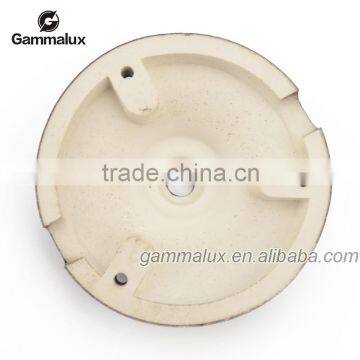 E27 Ceramic Ceiling Rose Light Holder, Light Pink Braided Electric Wire photo-5