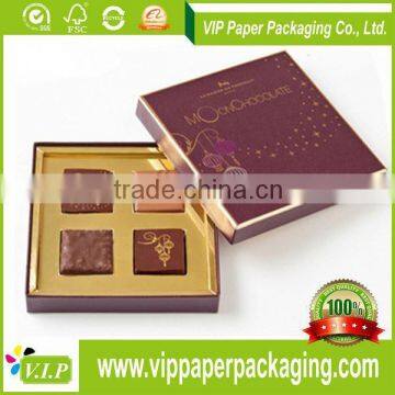 FASHION CHOCOLATE BOX/PAPER GIFT BOX FOR CHOCOLATE/CANDY PACKAGING IN CHINA