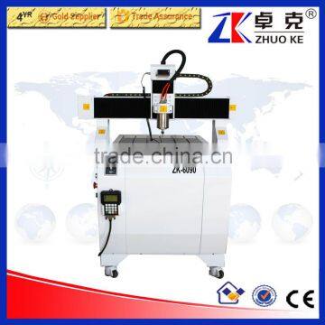 Whole White Advertising CNC Router Machine For Wood Acrylic MDF ZK-6090 600*900MM With DSP Offline Control System