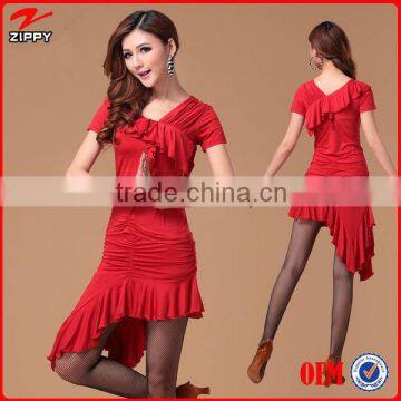 Salsa Dance Dresses for Woman Sexy Dance Costume Ballroom Practice Performance Costume photo-2