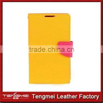 PU leather cover for Sony Xperia,stand TPU case for Sony Xperia