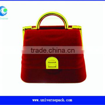 New Design Factory Production Tote Bag Style Flocking Ring Box Customized Wholesale Boxes