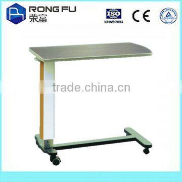 Hospital bed tray table