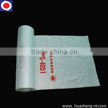 HDPE produce plastic bags on roll