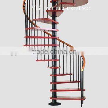 Spiral wood stairs9002-11