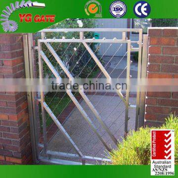 Stainless steel gate