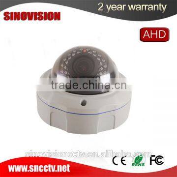 new cctv security camera factory 2.8~12mm lens ahd analog dome camera