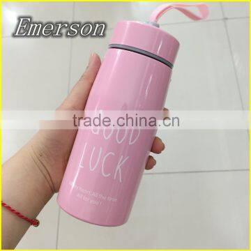 Portable Children stainless water bottle sport water bottle hot sale double wall good quality stainless water bottle