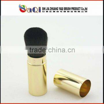 best face powder brush,powder dispenser brush,retractable cosmetic brush