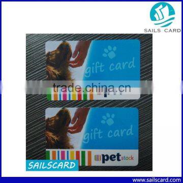 Best PVC Material Gift Card