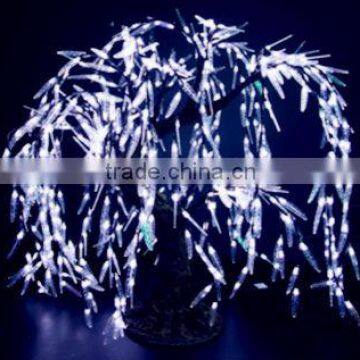 Soft nature leaf LED simulation willow tree light