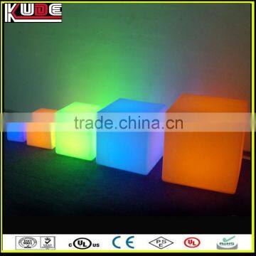RGB Color Changing Waterproof Led Light Cube, Iluminated Led Cube Chair, Led Cube For Party photo-6