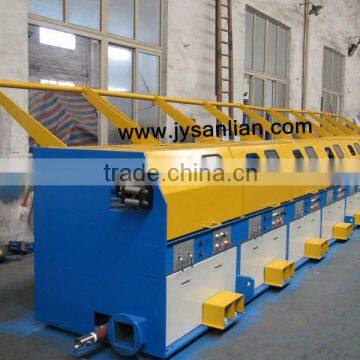 High efficient straight welding wire drawing machine