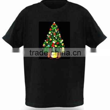 El product for flashing el light t-shirt