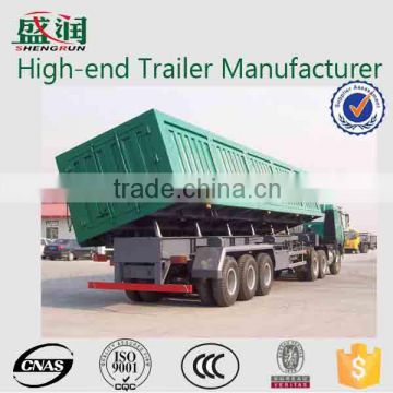 HIgh quality Hot sale brand 3 Axles tipping dump Semi Trailer For Sale